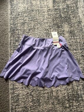 Aeropostale Lavender Scalloped Circle Skater Skirt
